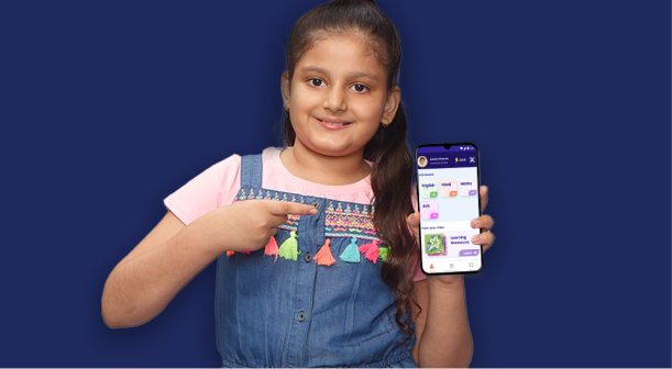 Student App that connects at-home learning with in-school learning